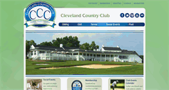 Desktop Screenshot of clevelandcountryclub.net